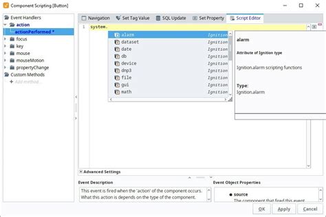 Image result for How to Enable the Image Using Button Click in Ignition