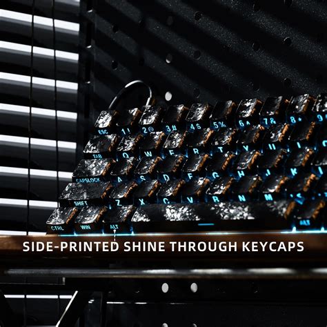 Womier Forged Carbon Side Backlit Cherry Keycaps – CuriosityCaps
