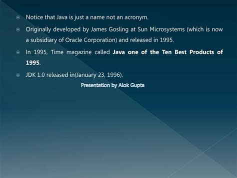 Image result for Introduction to Java Programming Language Slides