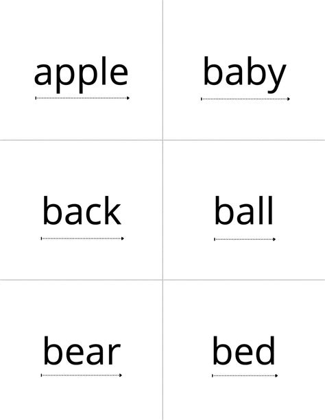 Dolch Sight Word Flash Cards | Dolch Words