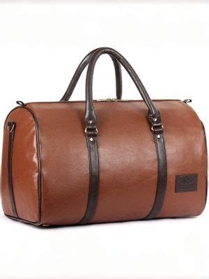 Buy The Clownfish Unisex Duffle Bag - Brown Online