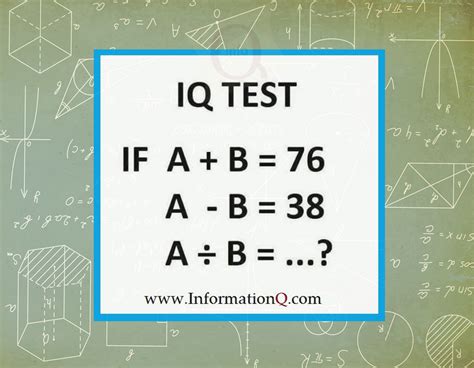 Test IQ Level Questions 的图像结果