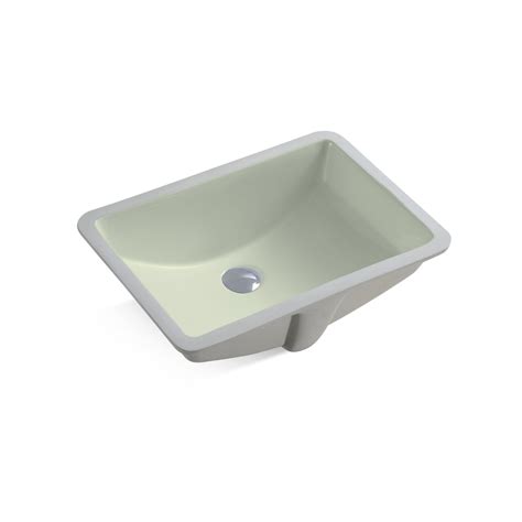 Ratel 21" x 8" Ivory Rectangular Ceramic Undermount Bathroom Sink – US ...