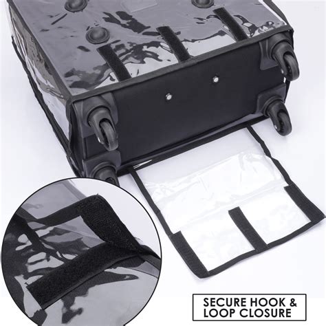The Clownfish Waterproof Dust Proof Transparent Suitcase Luggage ...