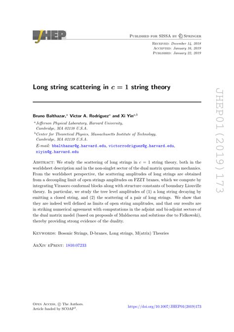 Image result for String Scattering S-matrix String Theory