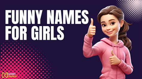 490+ Funny Names for Girls [Cool Ideas] - Names Crunch