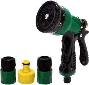 RECTITUDE Water Jet Spray Gun Garden Hose 8 in1 Function High-Pressure ...