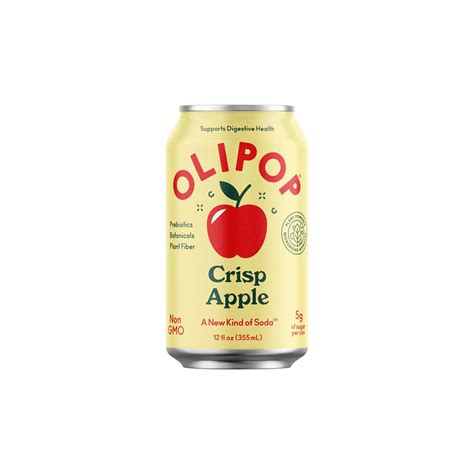 OLIPOP CRISP APPLE SODA 12oz – monsieur marcel gourmet market