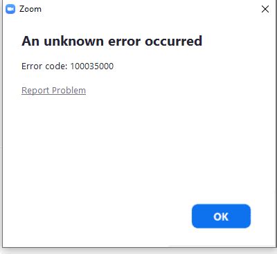 Image result for Zoom Error Code 10003