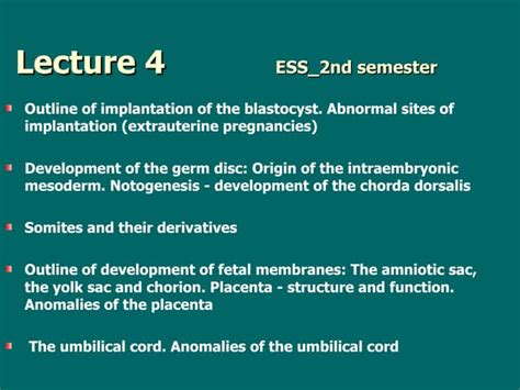 Image result for Second Week of Embryonic Development