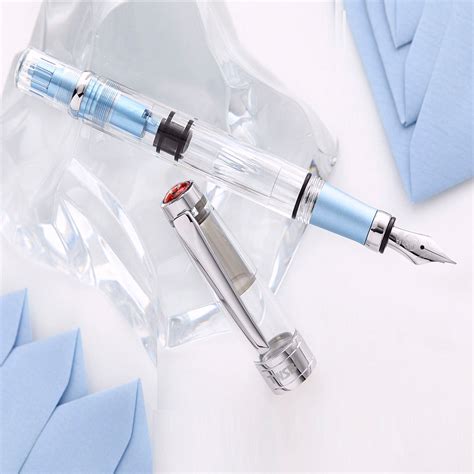 Twsbi Diamond 580 AL Iceberg Blue CT Fountain Pen (Limited Edition)