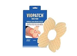 Viopatch Herbal Knee Pain Relief Patch (Pack of 5 Patches) | Instant ...