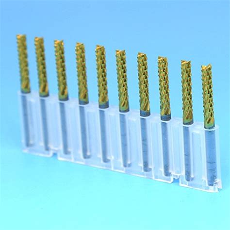 10PCS Strawberry PCB Milling Cutter Corn Teeth Metal Tungsten Carbide ...