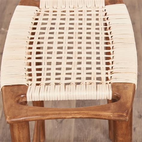 Buy Amber Acacia Wood High Stool - Brown from Home Centre at just INR ...