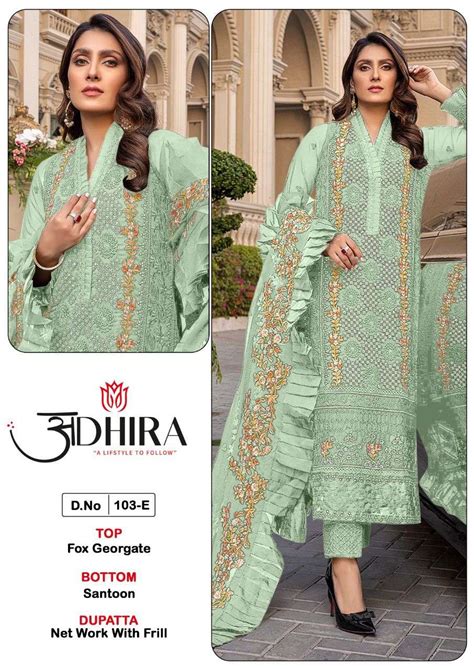 ADHIRA 103 COLOURS BY ADHIRA 103-D TO 103-F SERIES DESIGNER PAKISTANI ...