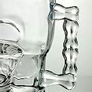 Buy LVOOK Glass Beer Mug - 1 Piece, Clear, 600 ml Online at Low Prices ...