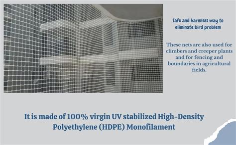 Essoti UV Stabilized Bird Net/Anti Bird Net/Pigeon Net / (7 X 14ft ...