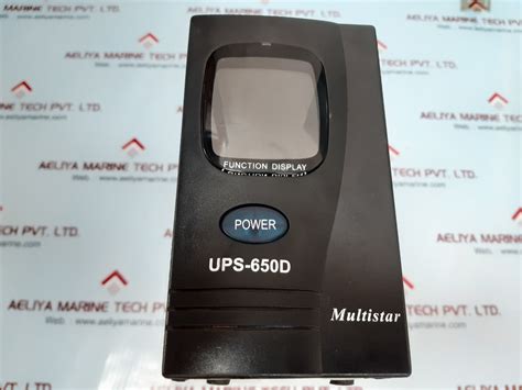 Multistar ups-650d input fuse 220-240v~ 50/60hz – Aeliya Marine Tech