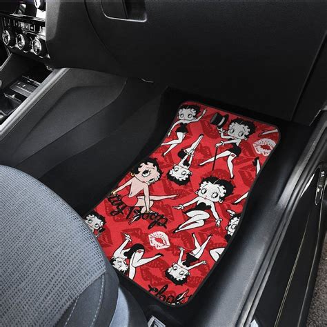 Betty Boop Car Floor Mats – Cartoon Betty Boop Car Floor Mats Fan Gift ...
