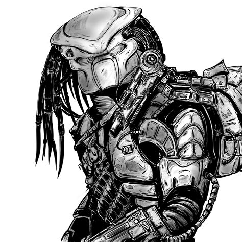 Image result for Predator Drawing Tutorial