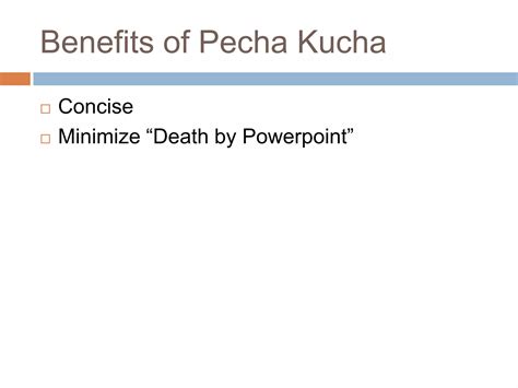 Image result for Pecha Kucha Tips