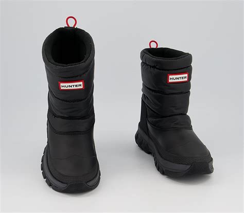 Hunter Original Insulated Snow Boots Black - Online Exclusives