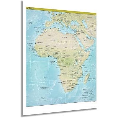 HISTORIX 2021 Africa Map - 18x24 Inch Map of Africa India | Ubuy