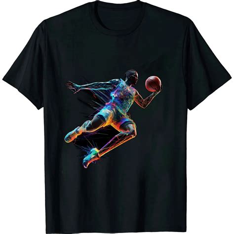 JEUXUS Basketball Tshirts For Men Youth Player Slam Dunk Teens T-Shirt ...