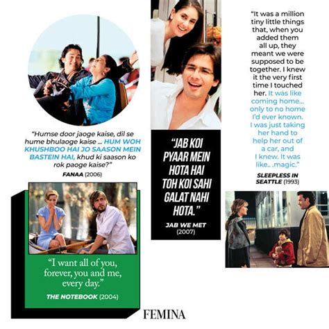 Iconic Movie Quotes For The Hopeless Romantic | Femina.in