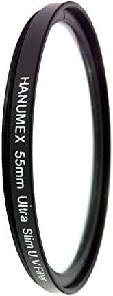Buy Hanumex® 55 mm Clear Safety UV Filter for Protestation Your Lens ...