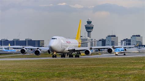 DHL - Kalitta Air Boeing 747-400F cargo plane. by Jaap van den Berg on ...