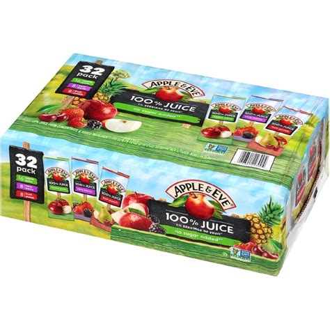 Amazon.com : Apple & Eve 100% Juice Variety Pack, 6.75 Fl Oz, Pack of ...