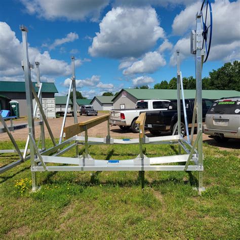 Image result for Pontoon Boat Lift Modification