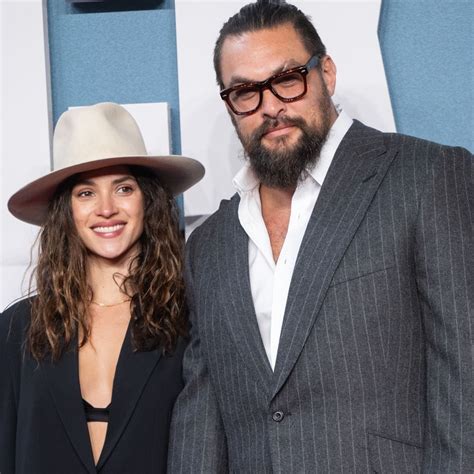 Jason Momoa shows love for his girlfriend Adria Arjona: 'She makes him ...