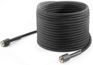 HPT 8 MITER RUBBER WIRE BREADED HOSE PIPE SUITABLE FOR CAR WASHER Spray ...