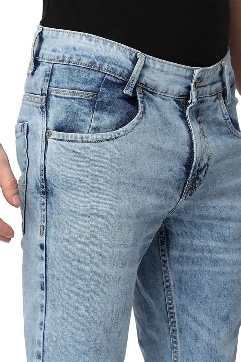 Ankle Length Jeans for Mens - Mufti Jeans