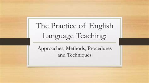 Language Teaching Techniques 的图像结果