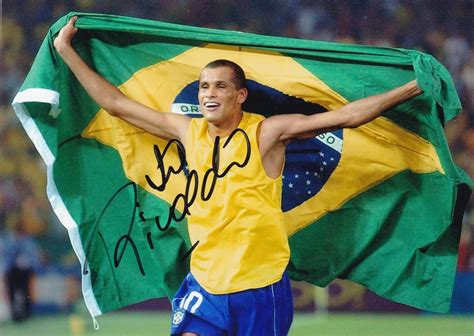 Hand Signed autograph of legendary Brazilian footballer Rivaldo ...