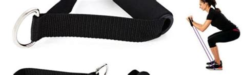 CASHWIN Nylon Tricep Rope Handle Cable Attachment Crossover Gym Machine ...