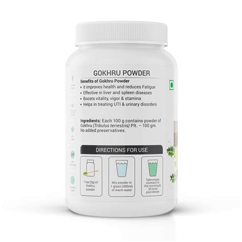 Gokhru Powder – Krishna's Herbal & Ayurveda