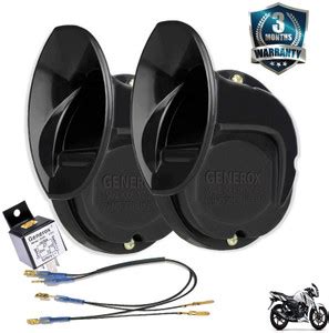 Generox Horn For TVS Apache RTR 150 Price in India - Buy Generox Horn ...