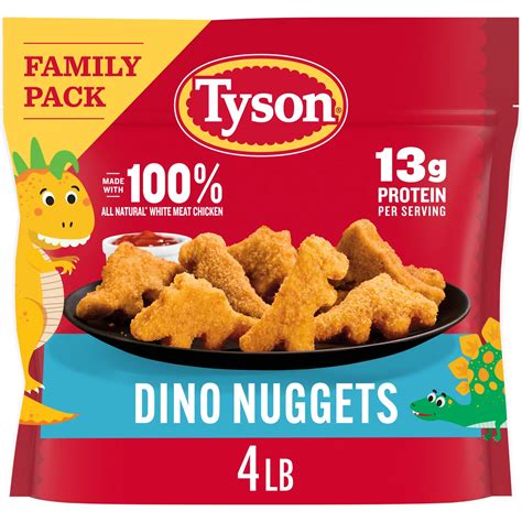Tyson Dinosaur Chicken Nuggets