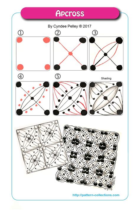 Zentangle Step Out Patterns 的图像结果