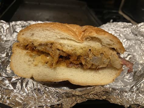 My Garlic Bread Steak Sandwich : r/samthecookingguy