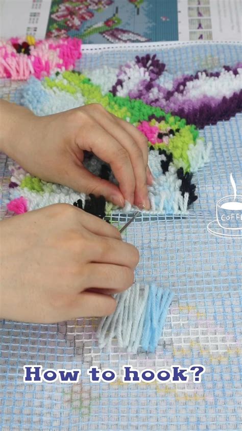 Latch Hook Rug Tutorial 的图像结果