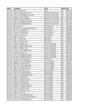 Fillable Online Convenience Store & Gas StationCircle KIndiana ... Fax ...