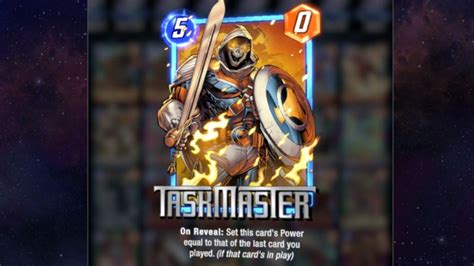 Image result for Marvel Snap Taskmaster