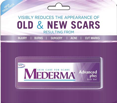 Mederma Advanced Plus Scar Gel, Purple, 10 g : Amazon.in: Beauty