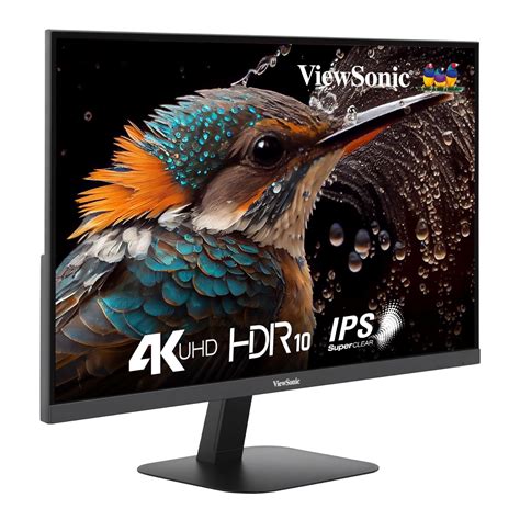 VIEWSONIC VA2708-4K-MHD, 27-INCH (68.58CM) 4K UHD MONITOR, SUPERCLEAR ...