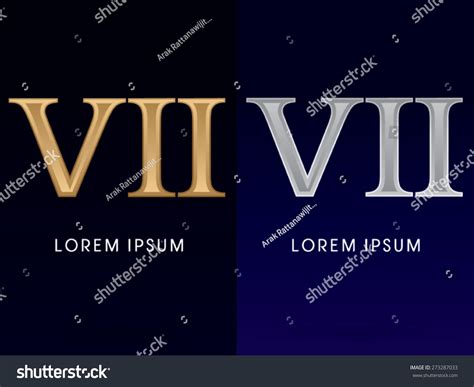 Roman Numeral Vii Logo Royalty-Free Images, Stock Photos & Pictures ...